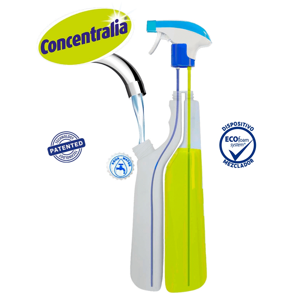 Concentrated bioalcohol cleaner Concentralia® Limpiahogar - Concentralia